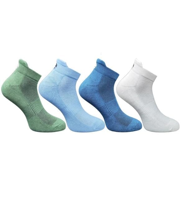 4_Pair Set Unisex Casual Cotton Printed Ankle Length Socks (Multicolor)-PID63449