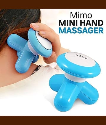 Acupressure Electric Mini Full Body Vibration Massager mimo mini vibration full body massager slimming body massager For pain relief with USB Port (Multicolor)