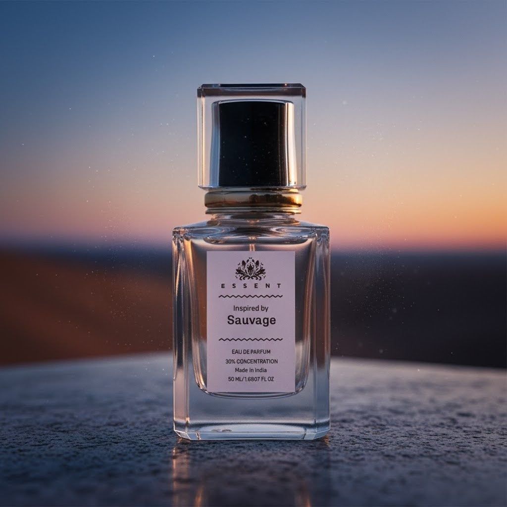 Essent Perfumes Suav-age Eau de Parfum (EDP) – Fresh Aromatic Spicy Woody Long Lasting Perfume – Men’s Fragrance