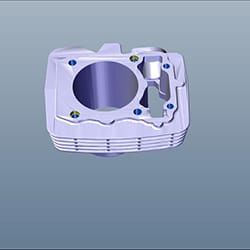 CYLINDER COMPLETE - Xtreme 160 - 12100ACR000S