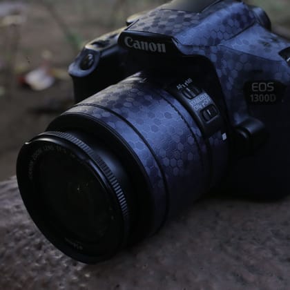 Blue HoneyComb Textured Lens skin