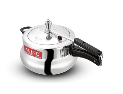 Shine - X Handi Aluminium Cooker - 7 Litre Shine - X Handi Aluminium Cooker - 7 Litre - Silver / Aluminum Shine - X Handi Aluminium Cooker - 7 Litre Shine - X Handi Aluminium Cooker - 7 Litre - Silver / Aluminum