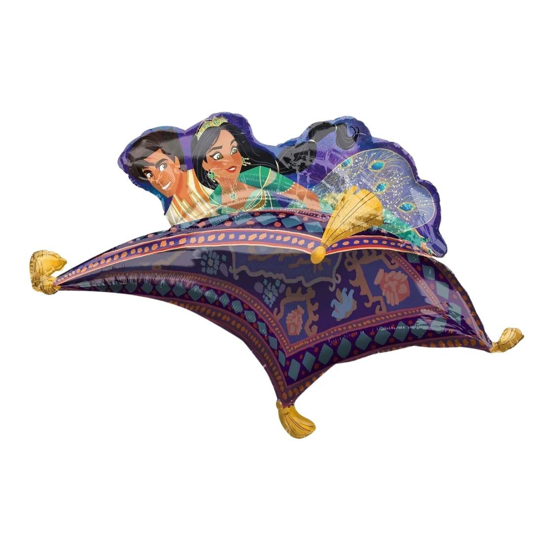 Aladdin Flying Carpet Balloon with Lamp - Helium Quality - 42 inches - PC