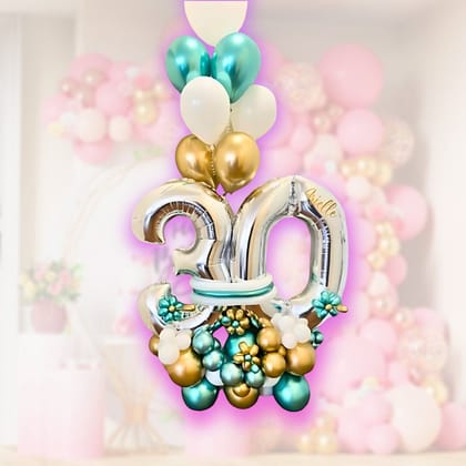 30th Birthday Balloon Bouquet