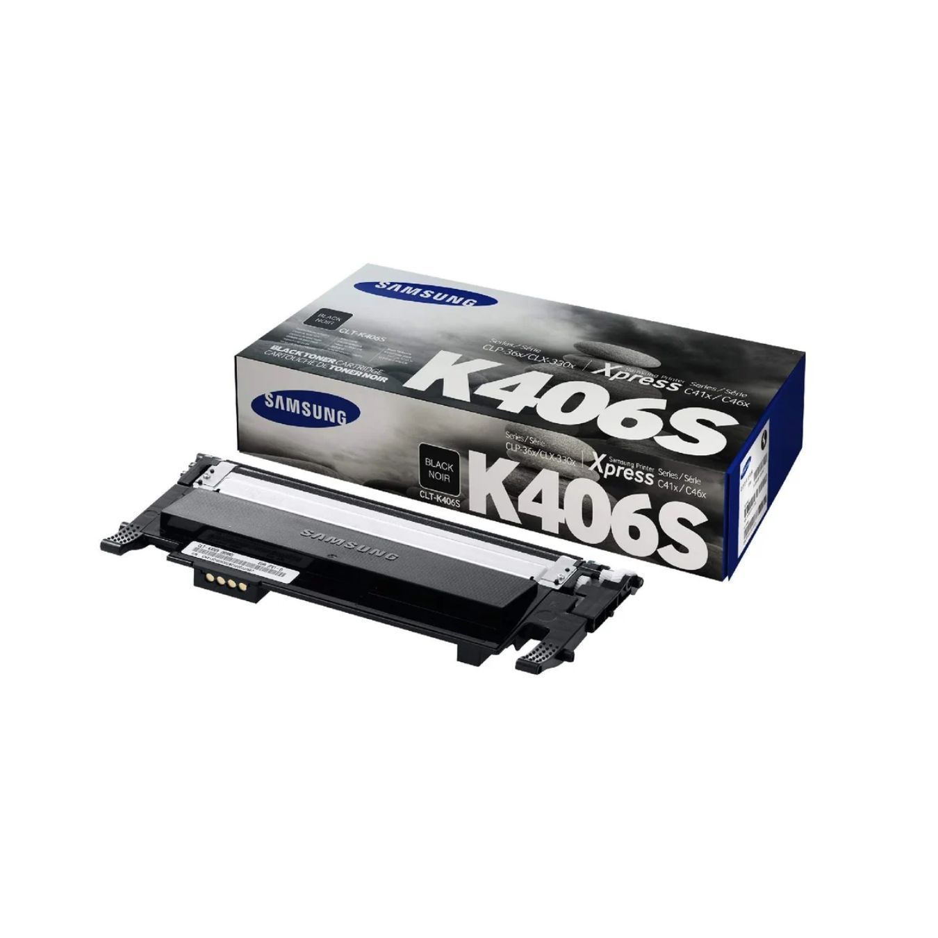 Samsung CLT-K406S Black Original Toner Cartridge (SU118A)