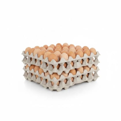 Fresh Farm Eggs - 100 gm - Single tray of eggs
