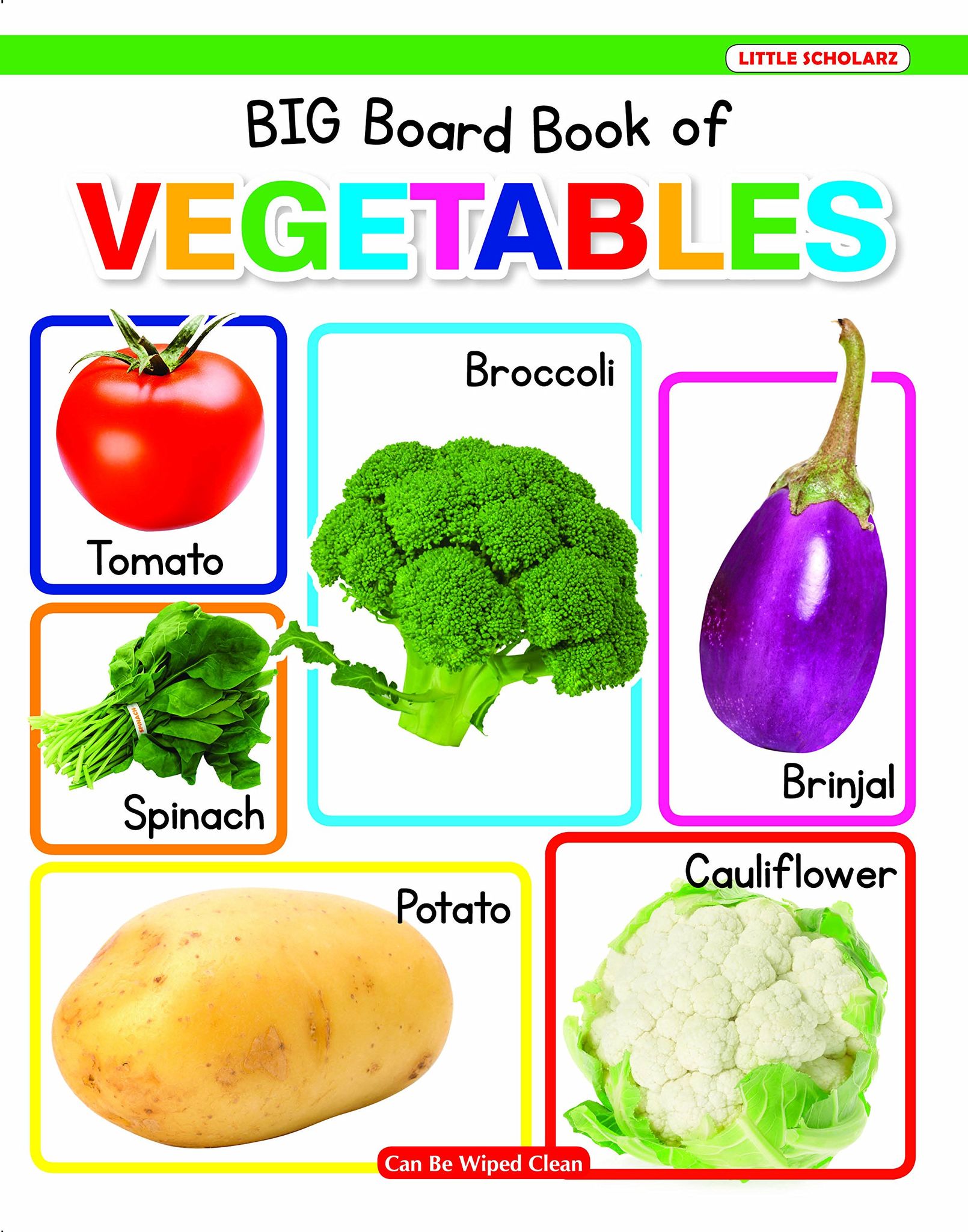 New Big Board Book of Vegetables [Unknown Binding] [Sep 26, 2022] LS Editorial Team