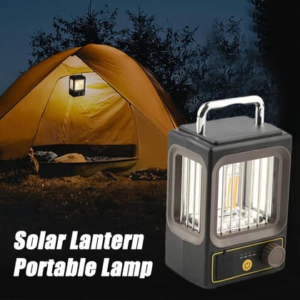 Lanterns Decorative Outdoor - Handheld Solar Camping Lanterns | LED Camping Light Hanging, Outdoor Table Lamp, Decorative Lights, Garden Lamp for Camping