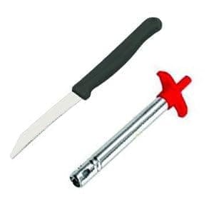 DHRUVINSRI 2-in-1 Stainless Steel Gas Lighter with Built-in Knife – A Practical Tool for Quick Ignition and Precision Cutting, Ideal for Home Kitchens and Outdoor Activities