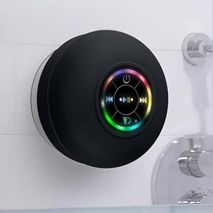 Large Suction Cup Waterproof Bluetooth Speaker