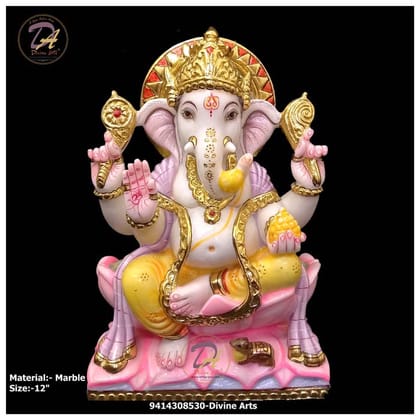 Marble Vinayaka Statue Marble Vinayaka Statue