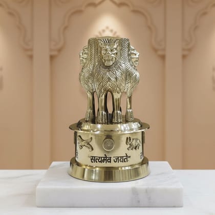 Brass Ashok Lath Home Decorative Showpiece | Traditional Interior Decor, Height : 8 Inch (FMAS670 H) Brass Ashok Lath Home Decorative Showpiece | Traditional Interior Decor, Height : 8 Inch (FMAS670 H)
