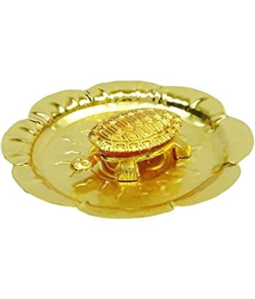 Dhan Laxmi - Brass Yantra (Pack of 1)