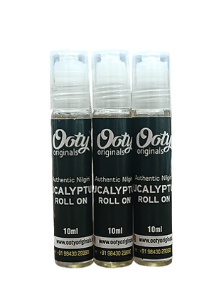 Eucalyptus Roll-on/Nilgiri oil Roll-on - Combo Pack