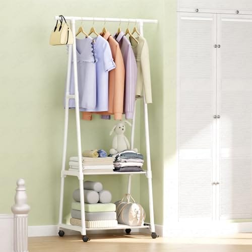 Lukzer A-Shape MGR-010/White Garment Rack