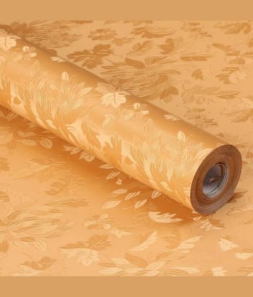 KAAF Floral Wallpaper ( 40 x 250 ) cm ( Pack of 1 )