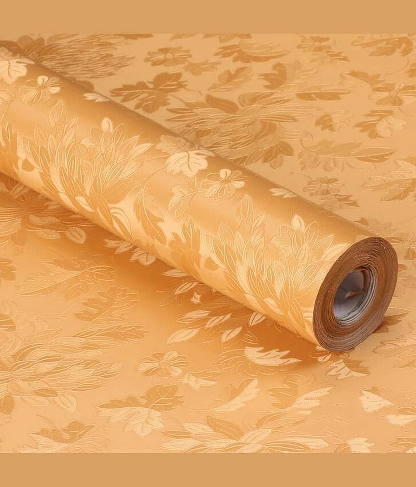 KAAF Floral Wallpaper ( 40 x 250 ) cm ( Pack of 1 )