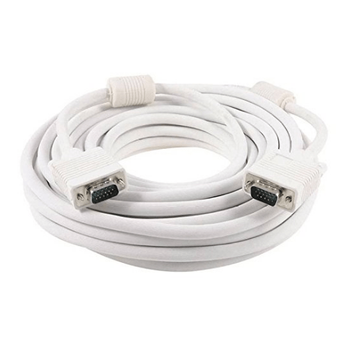 VGA Male to Male ,15-Pin Cable/Adapter for PC, Monitor, Projector, Laptop, TV, LCD/LED - 15 Mtr