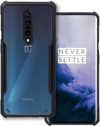 PLUGTECH Slim Shockproof Case | Matte Black Soft | Drop Protection | Precise Cutouts | Premium Mobile Cover for For Oneplus 7 Pro PLUGTECH Slim Shockproof Case | Matte Black Soft | Drop Protection | Precise Cutouts | Premium Mobile Cover for For Oneplus 7 Pro