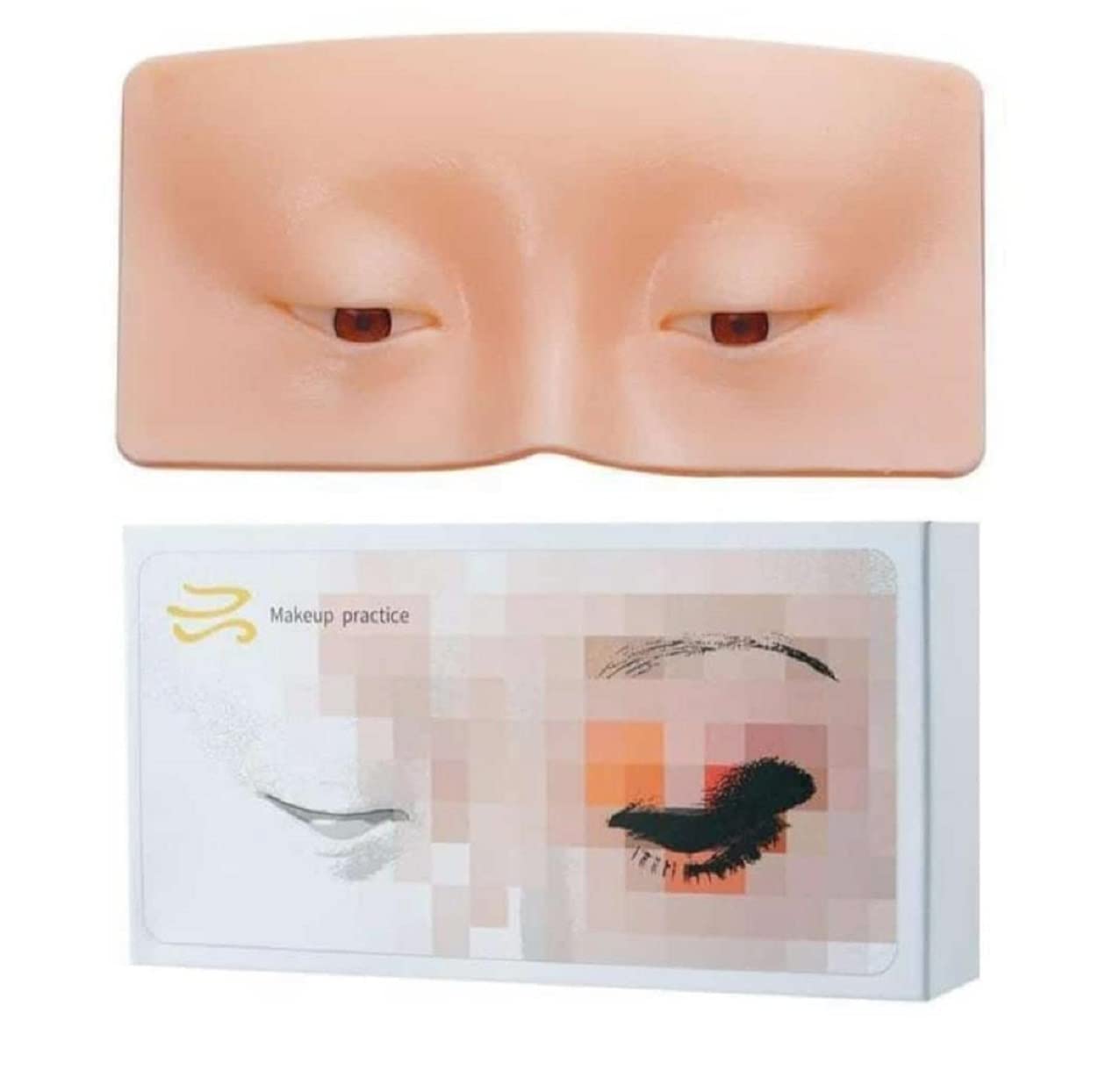 Elecsera Perfect Aid for Practicing Makeup, Reusable 5D Face Eyes Makeup 3 g (Skin)