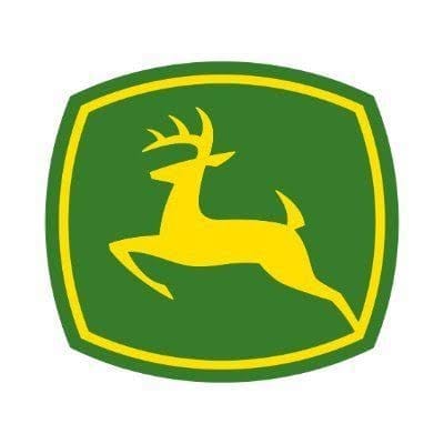 Iconic John Deere Emblem - Green & Yellow Leaping Deer Logo Iconic John Deere Emblem - Green & Yellow Leaping Deer Logo