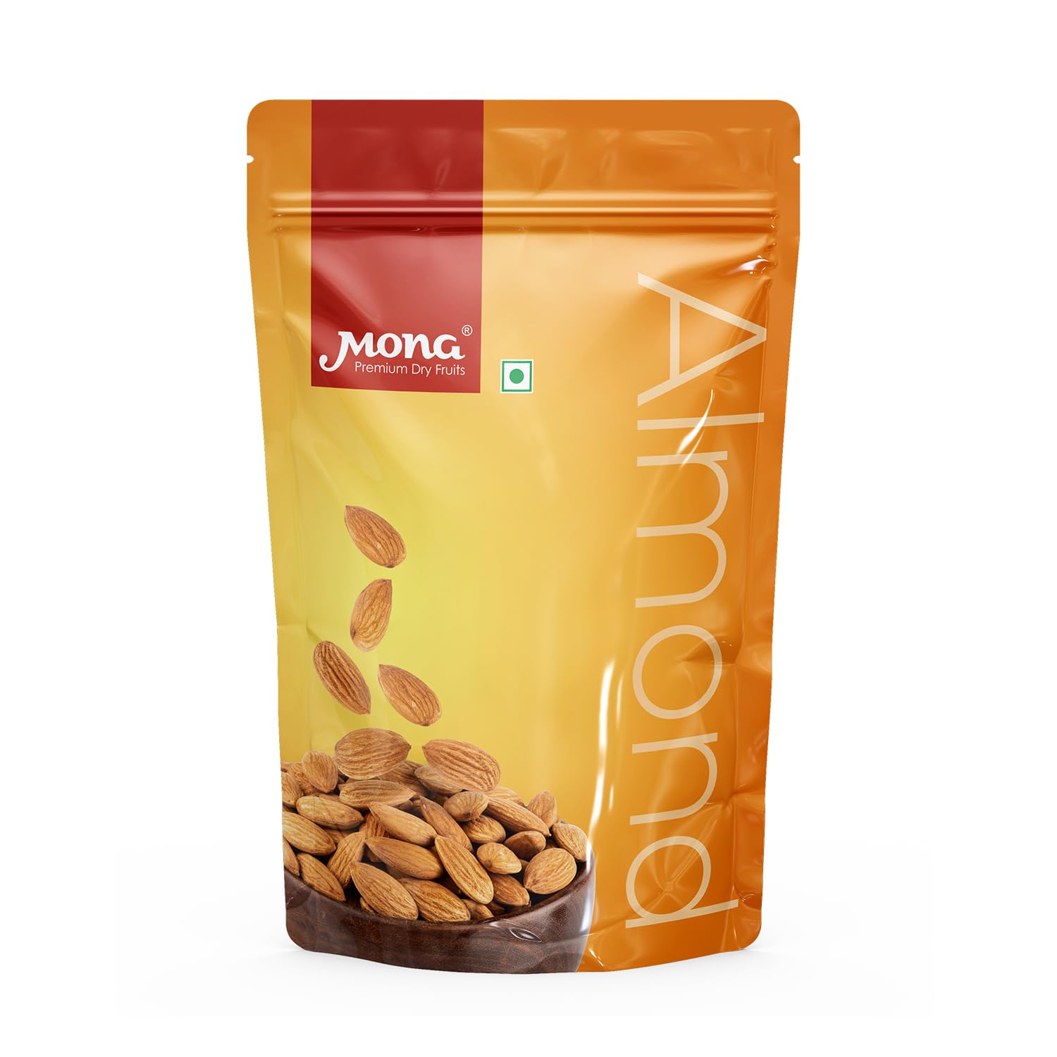 Mona Premium California Almonds - Wholesome & Nutritious Dry Fruits Snack