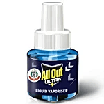 All Out Ultra Liquid Vaporizer Mosquito Repellent Refill - Kills Dengue, Malaria, & Chikungunya Mosquitoes, 45 Ml All Out Ultra Liquid Vaporizer Mosquito Repellent Refill - Kills Dengue, Malaria, & Chikungunya Mosquitoes, 45 Ml