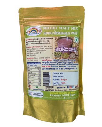 Prabhu Agro Barnyard Millet Malt Mix for Heart & Strength
