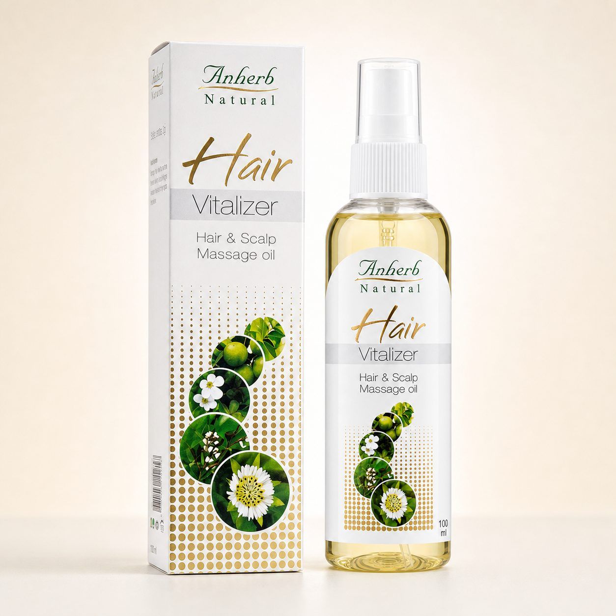 Anherb Natural Hair Vitalizer - 100ml