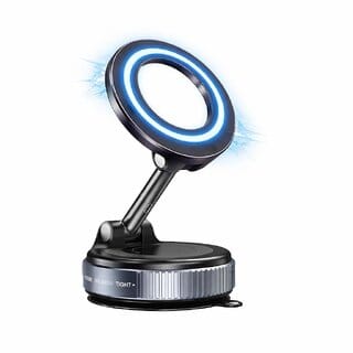 Vaccum Magnetic Phones Holder Magnetic Car Phone Mounthands-Free Suction Cup Phones Holder For Car/Gym/Mirror/Showermount Compatible All Mobile Phones Holder