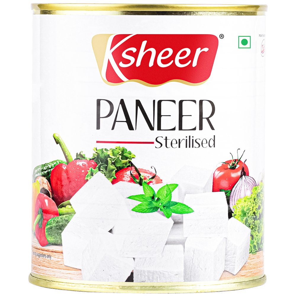 Ksheer Paneer || Tin Pack || Net Qty 825 Grams || Drain Qty 450 Grams