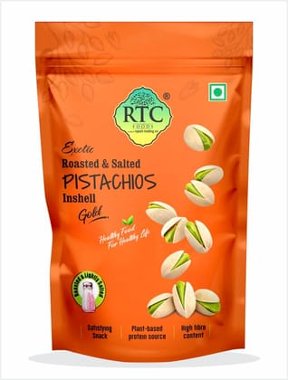 RTC Californian Roasted & Salted Pistachios 200 gm I Crunchy & Delicious I Over baked I Shelled Nuts I Rich with Minerals and Vitamins I Selected Dry Fruits I Nuts I Snacking Perfect I Lightly Salted RTC Californian Roasted & Salted Pistachios 200 gm I Crunchy & Delicious I Over baked I Shelled Nuts I Rich with Minerals and Vitamins I Selected Dry Fruits I Nuts I Snacking Perfect I Lightly Salted