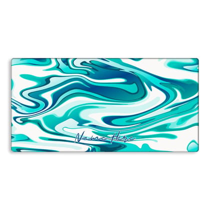 Green Coral Custom Name TechMat Green Coral Custom Name TechMat