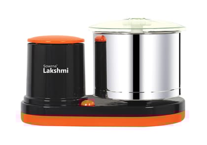 DGMR ENGG WORKS YJ666 150W Wet Grinder, Orange and Grey DGMR ENGG WORKS YJ666 150W Wet Grinder, Orange and Grey - Orange and grey / small