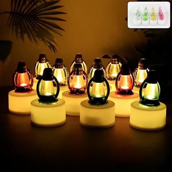 LED Decorative Candle Lamps (12 Pcs)