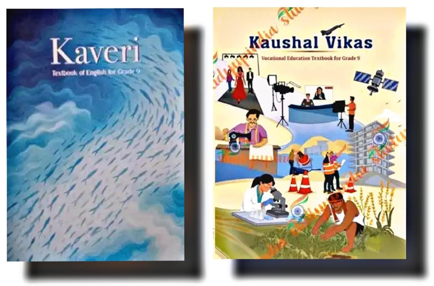 NCERT COMBO SET Kaveri & Kaushal Vikas English Textbook Class 9 Combo Set of 2 Books New Edition 2026-27