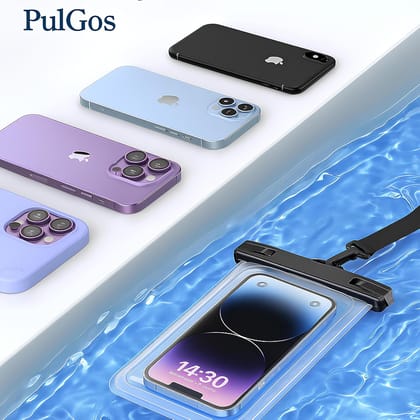 Waterproof Pouch Type Mobile Cover- Pack of 1 Waterproof Pouch Type Mobile Cover- Pack of 1
