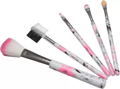Elecsera Makeup Soft Beauty Brushes Set 5pcs (Pack of 5)