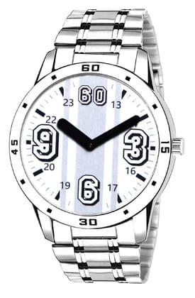 White Professional Look Analog Watch for Men LR111 White Professional Look Analog Watch for Men LR111