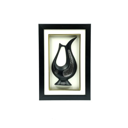 Bidri Ware Jug Vase Big Peacock Tarkashi (1TMTDCOKA09788) Bidri Ware Jug Vase Big Peacock Tarkashi (1TMTDCOKA09788)