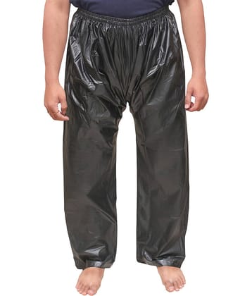 Goodluck Polyester Raincoat Set - Black