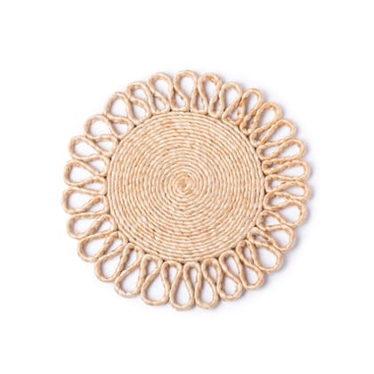 Natural Braided Jute Placemat Natural Braided Jute Placemat