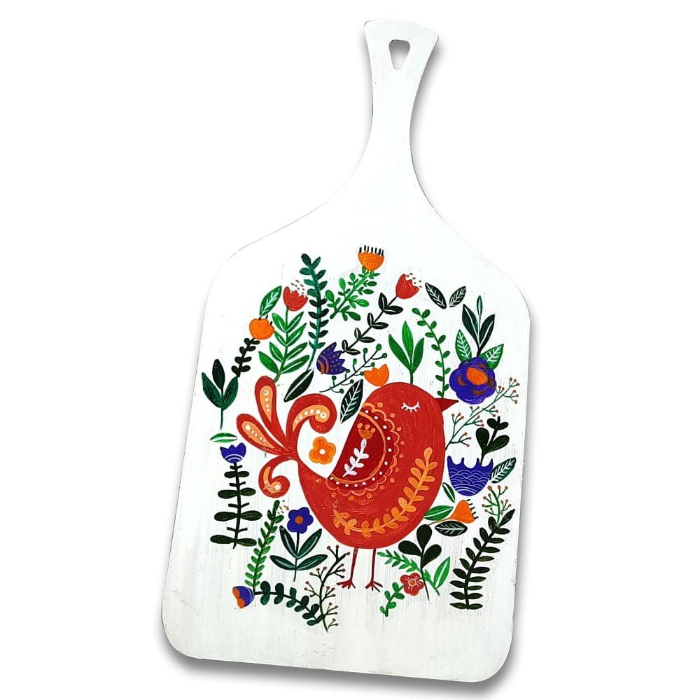 Scandinavian Art on Chopping Board DIY Kit by Penkraft