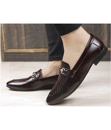 YUVRATO BAXI Brown Loafers
