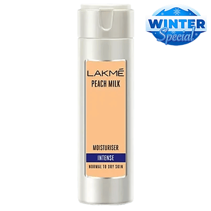 Lakme Intense Moisturiser - Normal To Dry Skin, Peach Milk, 60 Ml
