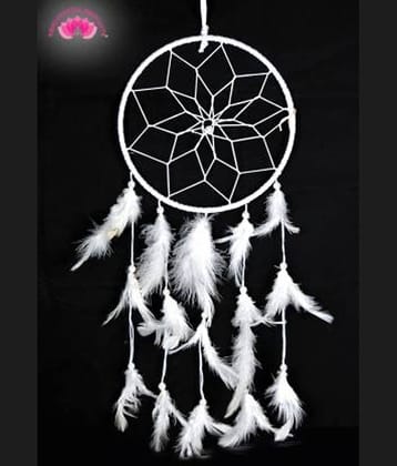 Vcc Steel White Dream Catcher - Pack of 1 ( X cms )