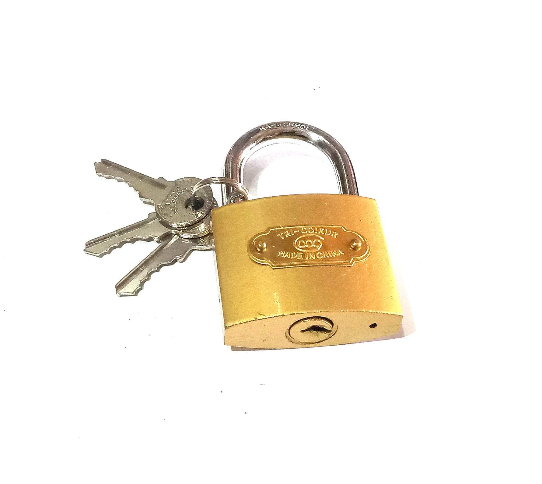 Nawani Door Pad Lock Heavy Ultra Key 50 mm, Size 7/5 cm