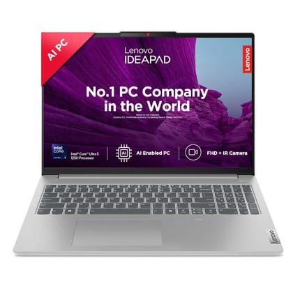 Lenovo IdeaPad Slim 5, Intel Core Ultra 5 125H, 16GB RAM, 1TB SSD, WUXGA-IPS, 16"/40.6cm, Windows 11, Office Home 2024, Grey, 1.8Kg, AI PC, FHD+IR, 1Yr ADP Free, 83DC0096IN, AI Powered Laptop Lenovo IdeaPad Slim 5, Intel Core Ultra 5 125H, 16GB RAM, 1TB Lenovo IdeaPad Slim 5, Intel Core Ultra 5 125H, 16GB RAM, 1TB SSD, WUXGA-IPS, 16"/40.6cm, Windows 11, Office Home 2024, Grey, 1.8Kg, AI PC, FHD+IR, 1Yr ADP Free, 83DC0096IN, AI Powered Laptop Lenovo IdeaPad Slim 5, Intel Core Ultra 5 125H, 16GB RAM, 1TB