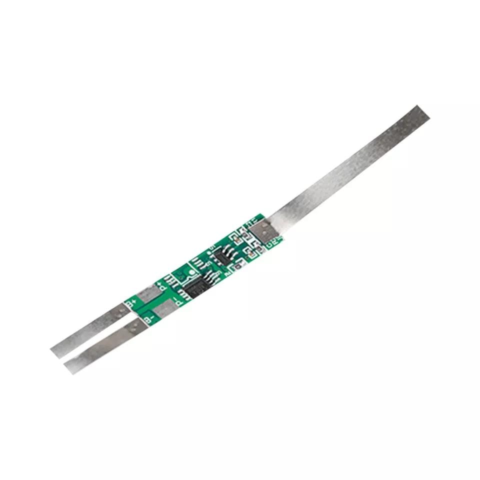 BMS 7.4V 3A 2S 18650 Li-ion Battery Protection Board for Solar, Power Banks, E-Bikes, LED Systems