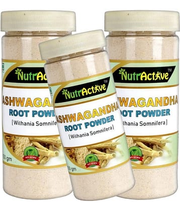 NutrActive Ashwagandha Powder (Withania Somnifera) 450 gm Vitamins Powder